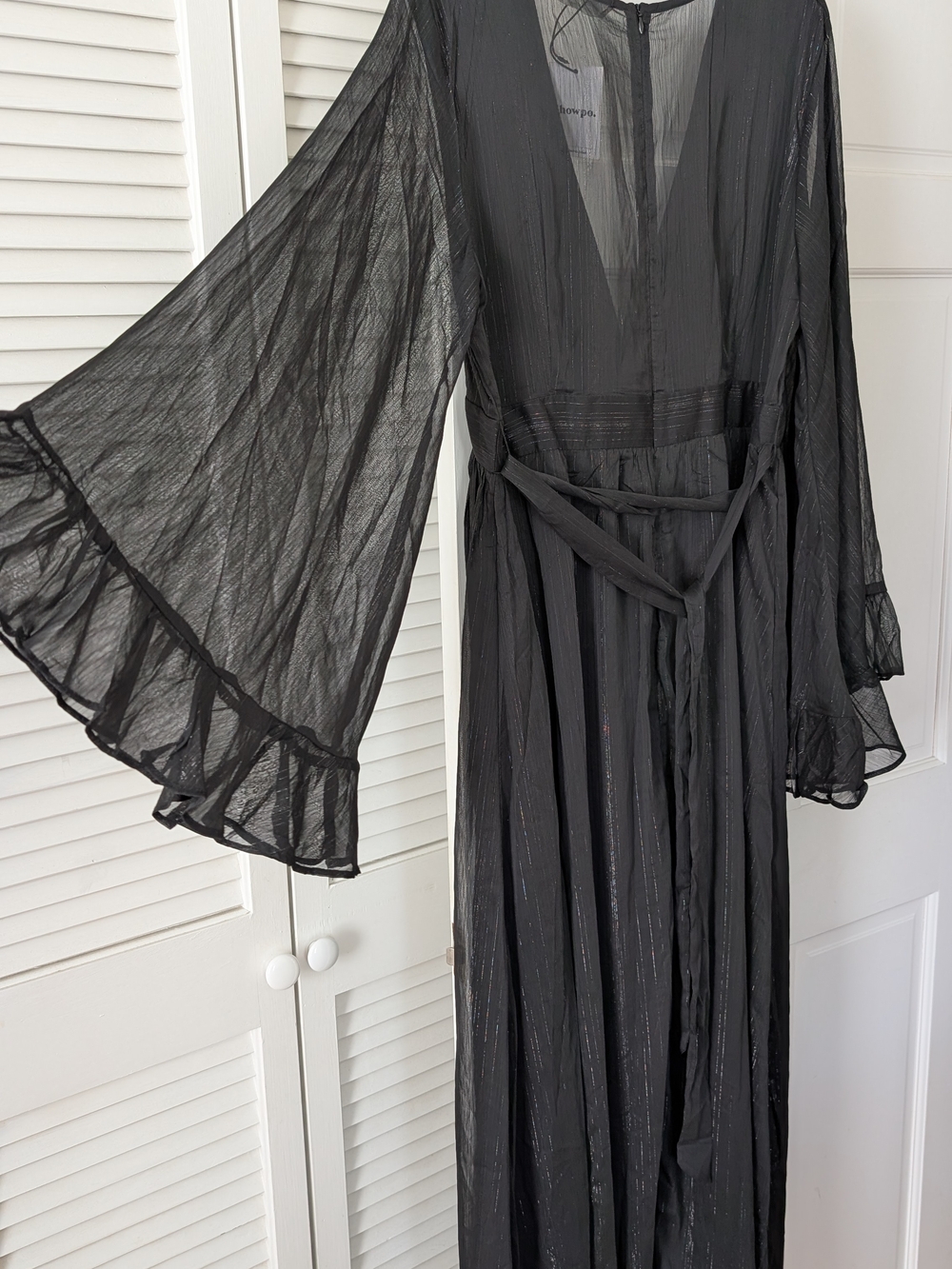 Showpo Dangerous Woman Black Maxi Dress - Picture 5 of 9
